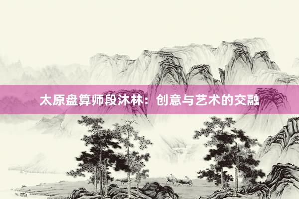 太原盘算师段沐林：创意与艺术的交融